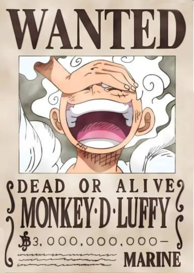 WANTED LUFFY