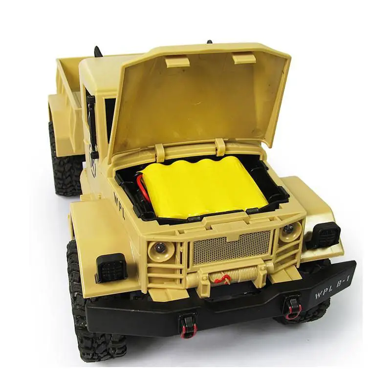 WPL WPLB-1 1/16 2.4G 4WD RC Crawler Off Road Car With Light RTR - Khaki