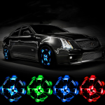 Waterproof Led Wheel Lights - A PACE OF four COLORS / SET OF 10