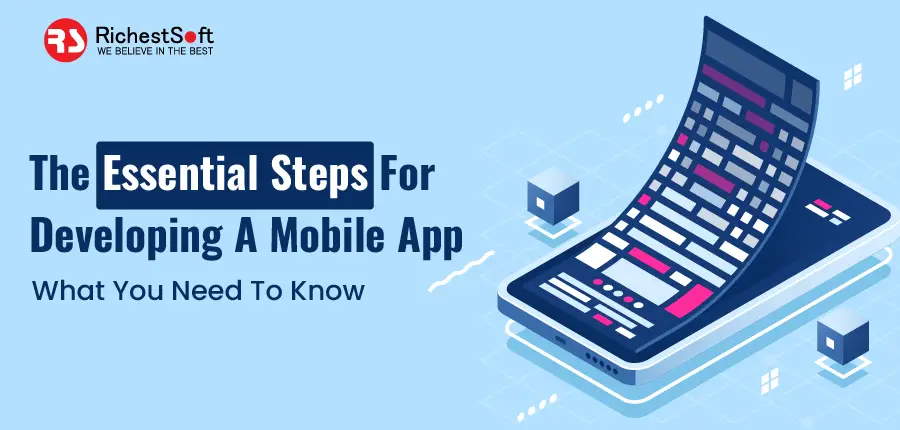 essential steps for developing a mobile app