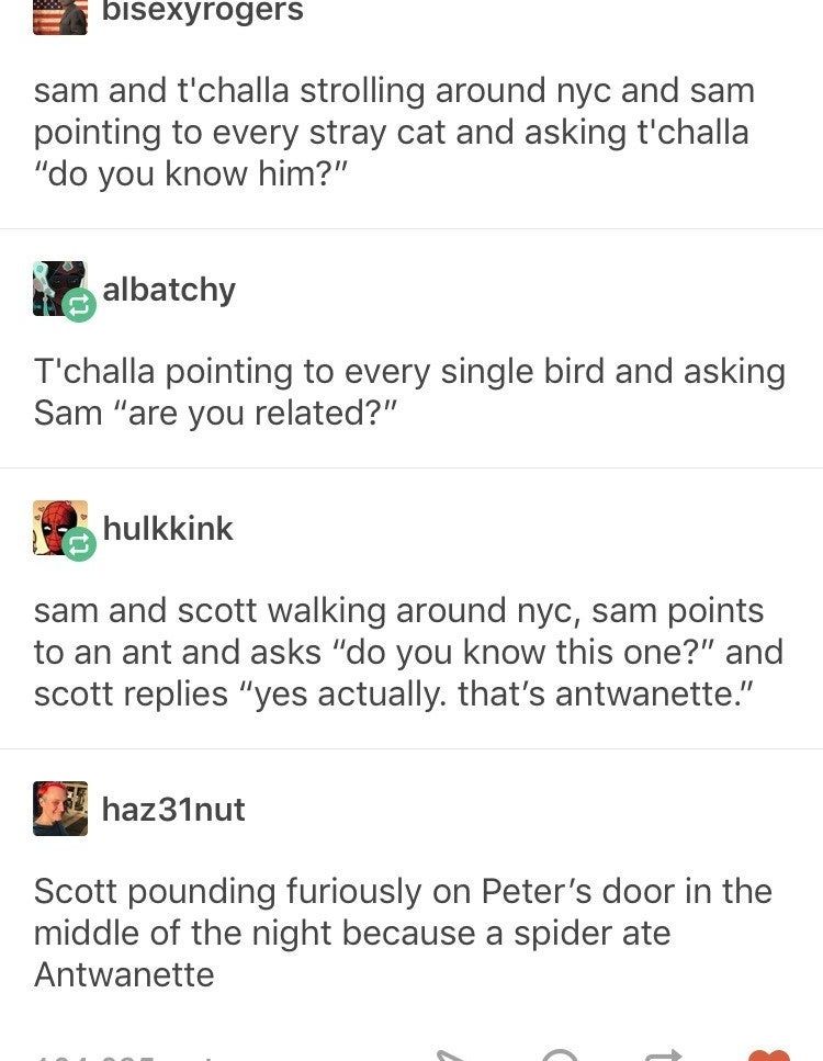 When Sam and T'Challa explored New York City together:
