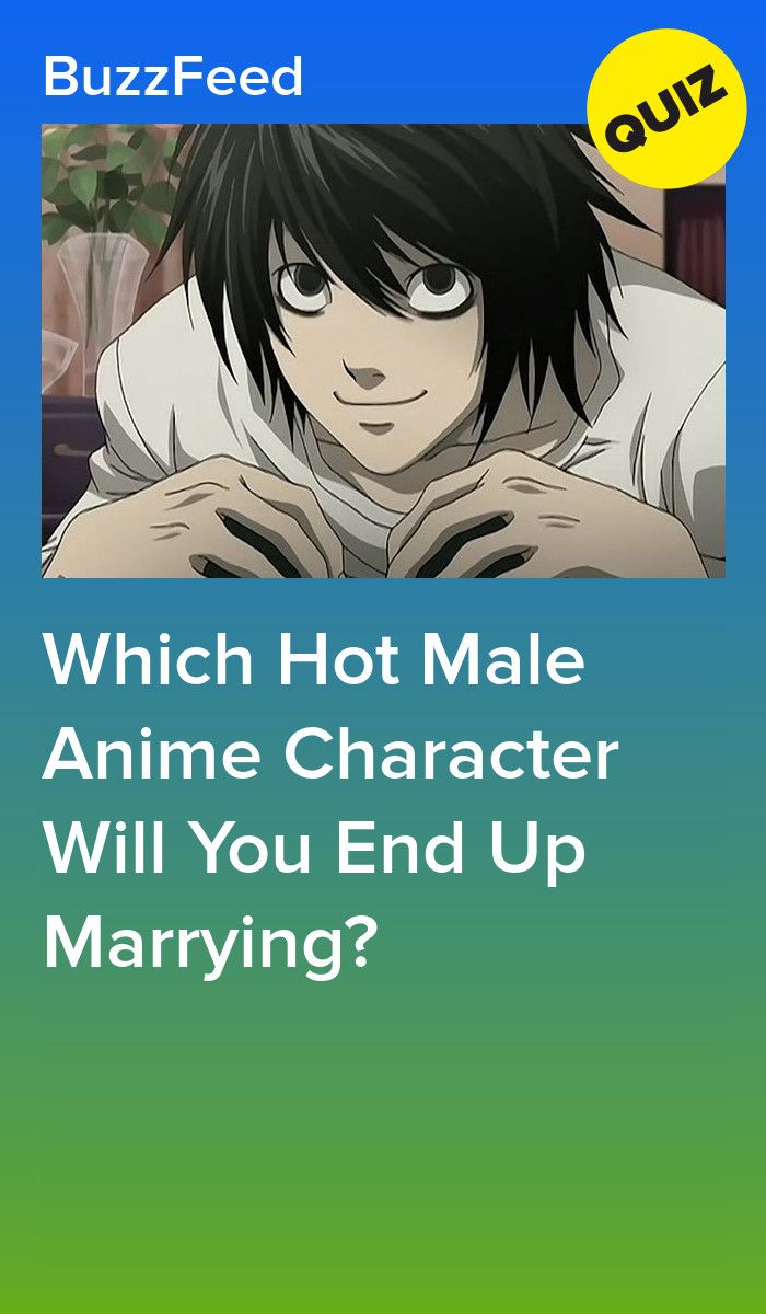 Which Hot Male Anime Character Will You End Up Marrying?