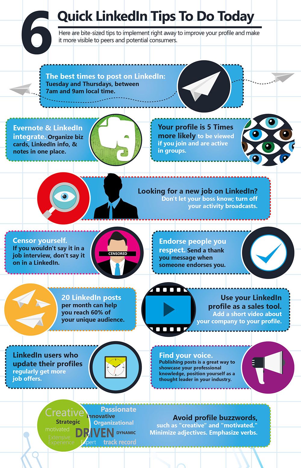 Your Ultimate LinkedIn Cheat Sheet [Infographic]