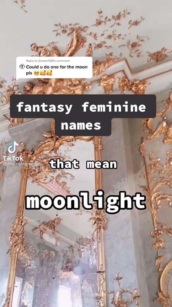 fantasy feminine names