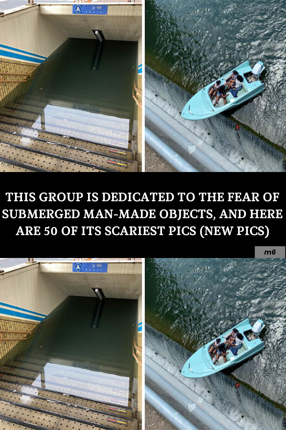 vThis Group Is Dedicated To The Fear Of Submerged Man-Made Objects, And Here Are 50 Of Its