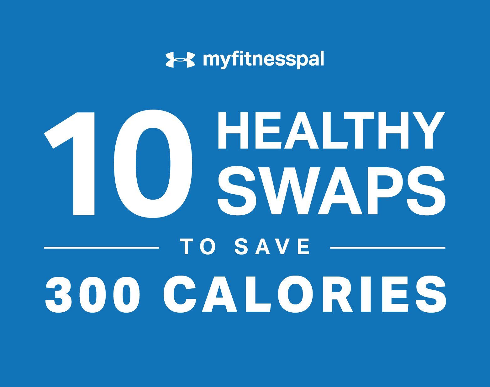 10 Healthy Swaps to Save 300 Calories [Infographic] | Weight Loss | MyFitnessPal