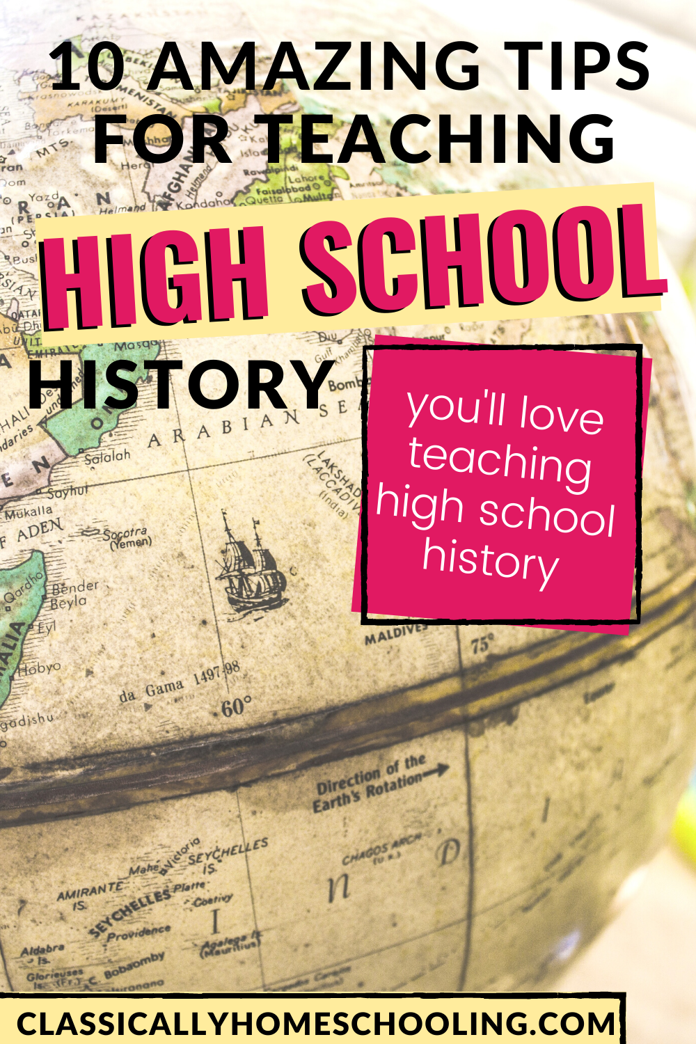 10 Tips to Teach High School History