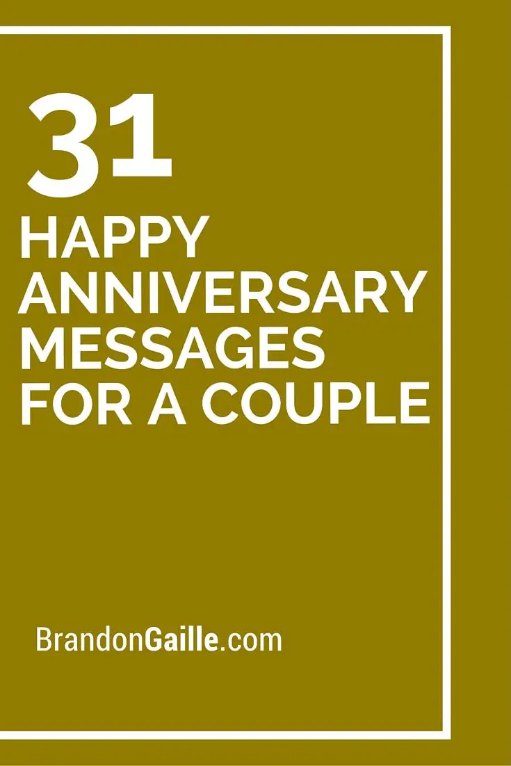 150 Happy Anniversary Messages for a Couple