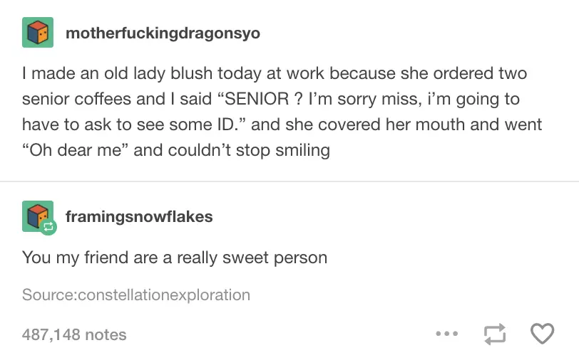 18 Pure And Wholesome Tumblr Posts That'll Make You Feel A Little Bit Better
