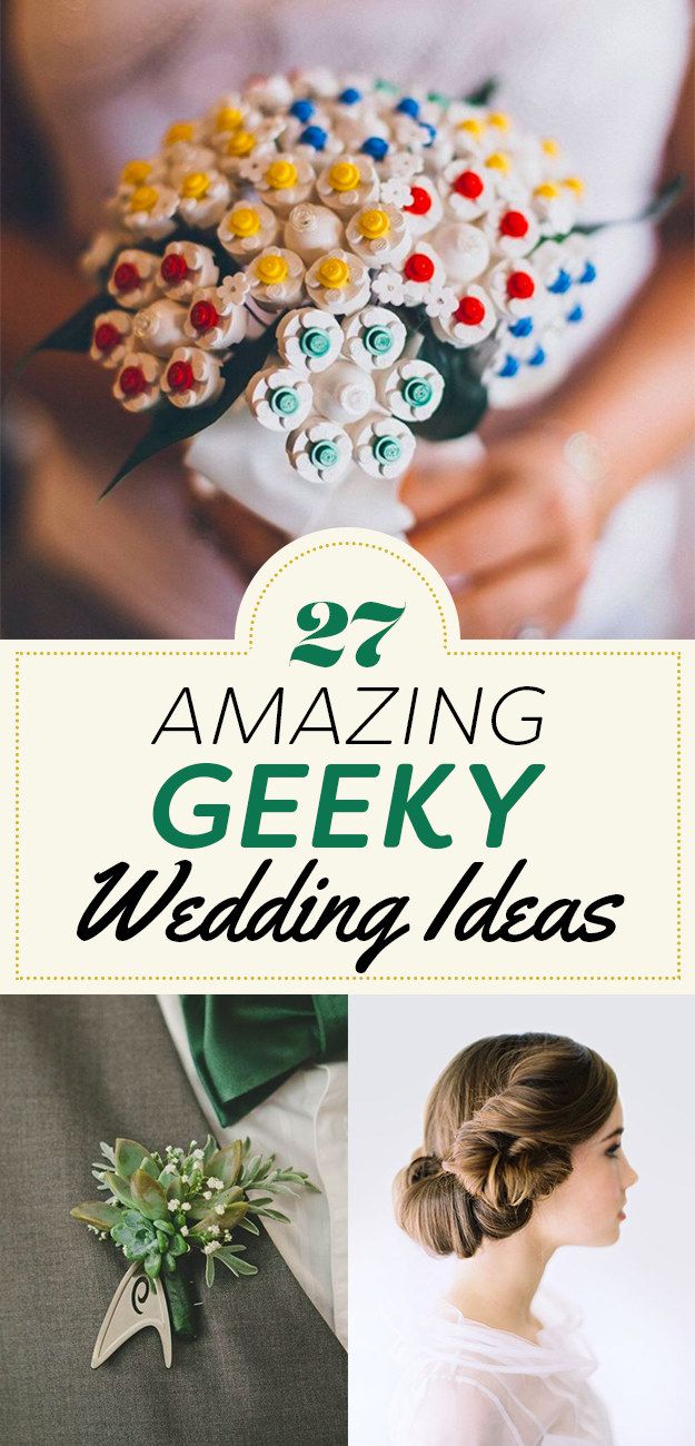 27 Nerdtastic Wedding Ideas You'll Majorly Geek Out Over