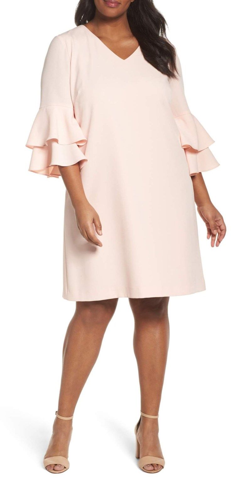 39 Plus Size Spring Wedding Guest Dresses {with Sleeves}