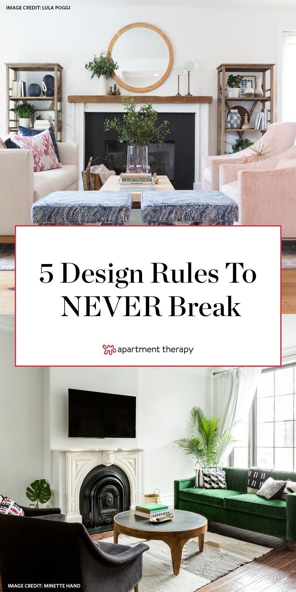 5 Classic Design Rules to Absolutely Never Break