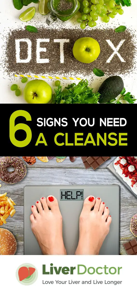 6 Signs You Need A Cleanse