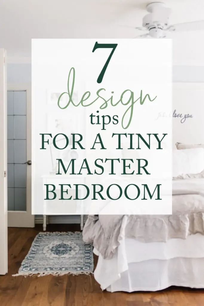 7 Small Master Bedroom Design Ideas