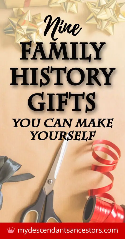 8 Easy Family History Gifts You Can Make Yourself