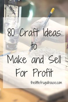 80 Unique DIY Crafts to Make and Sell - The Little Frugal House