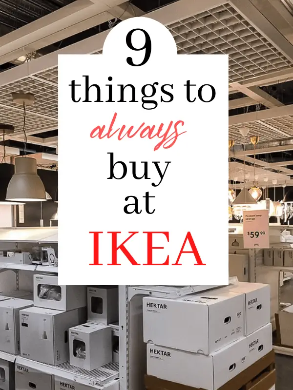 9 of the best things to buy at IKEA