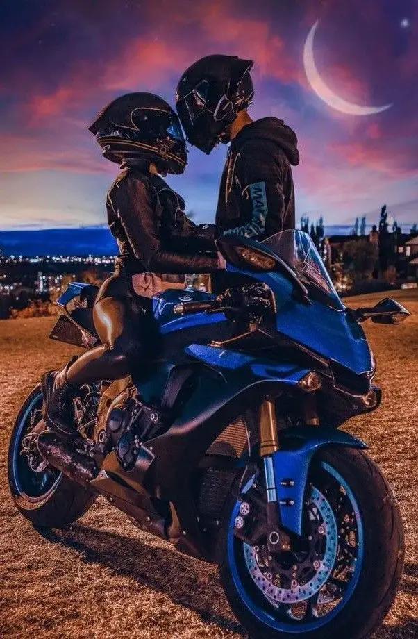 Biker Couple ♥️
