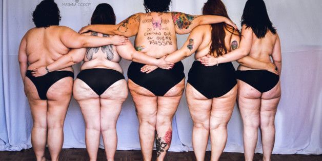 Body Confident, Plus-Size Women Pose Topless For Empowering Photos