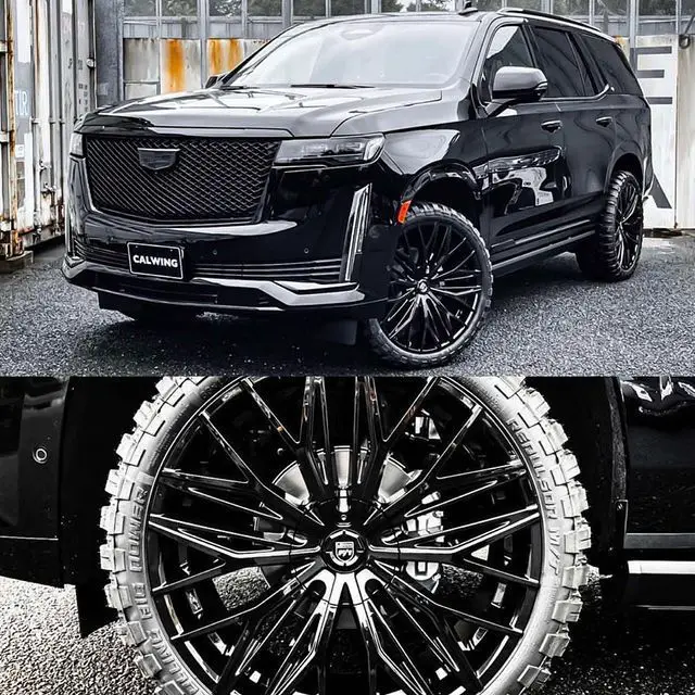 Cadillac Escalade wrapped with RBP Tire