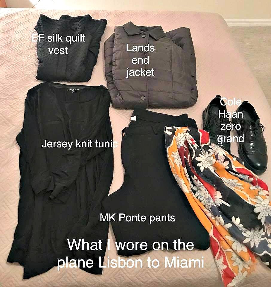 Carry-on Plus Size Packing List for 2 Weeks in Winter