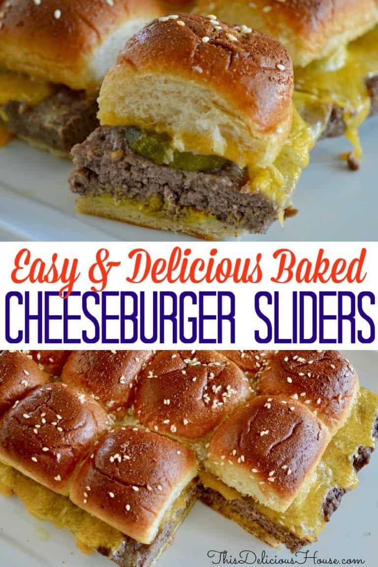 Easy Baked Cheeseburger Sliders