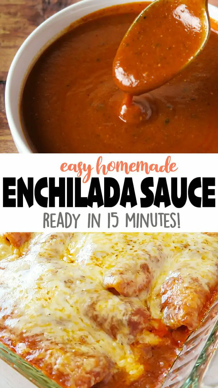 Easy Red Enchilada Sauce {15 minute Recipe} - That's Deelicious!