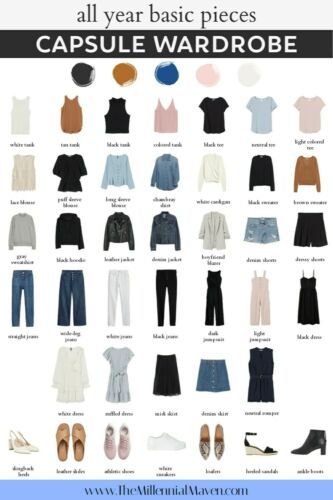 Fall Essentials Capusule Closet Women's Clothing Lot sz 4 Small