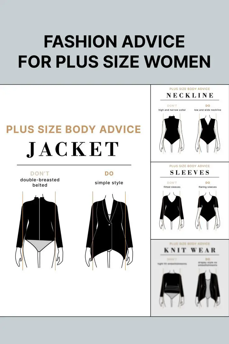 Fashion advice for plus size woman