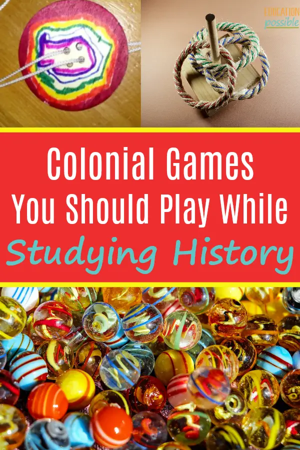 Fun Colonial Games for Children to Play