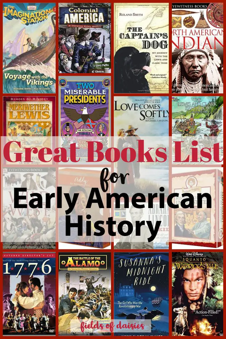 Great Books List for American History !