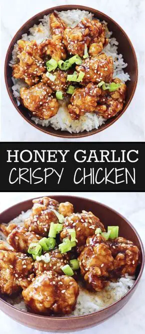 Honey Garlic Crispy Fried Chicken Recipe