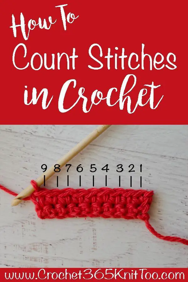 How To Count Stitches In Crochet