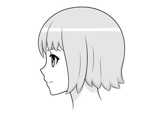 How to Draw Anime Face Side View (With Proportions)