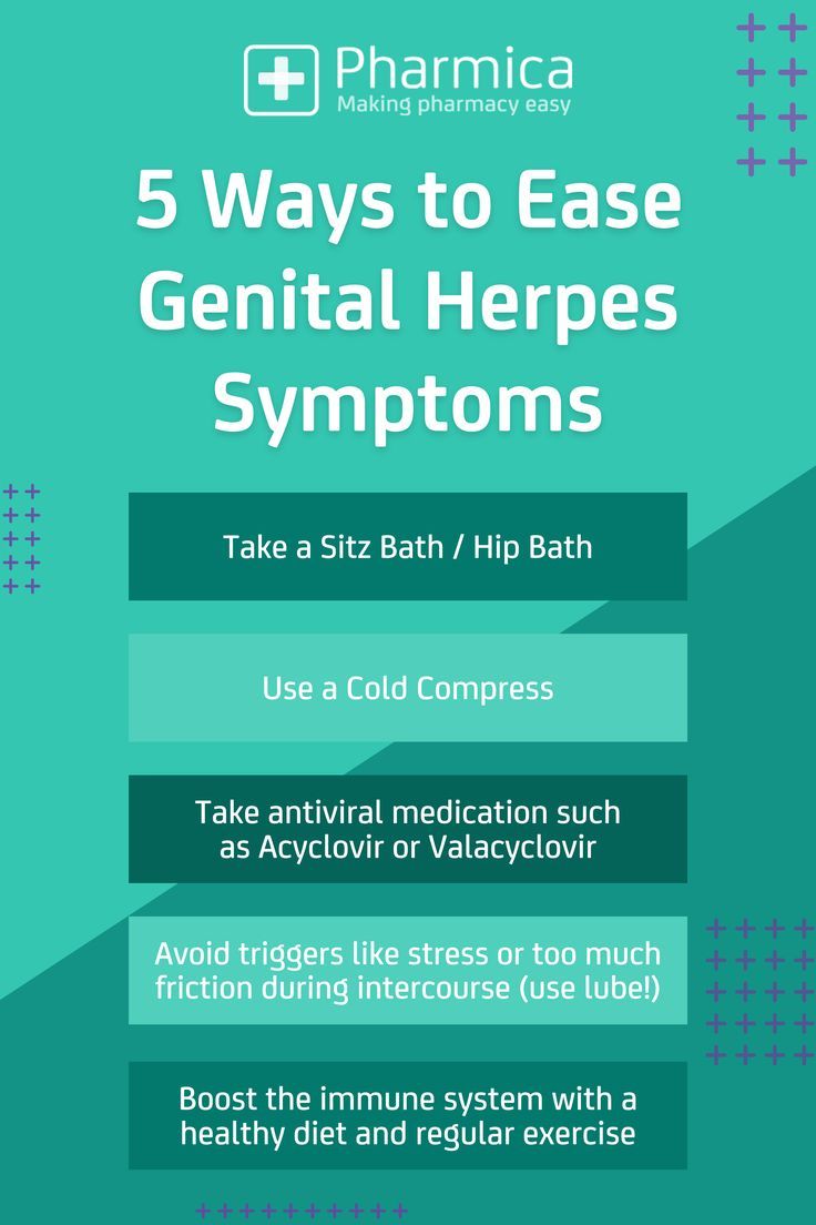 How to Ease Genital Herpes Symptoms