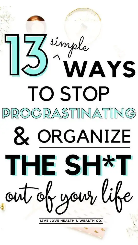 How to Organize your life for the BEST year yet!