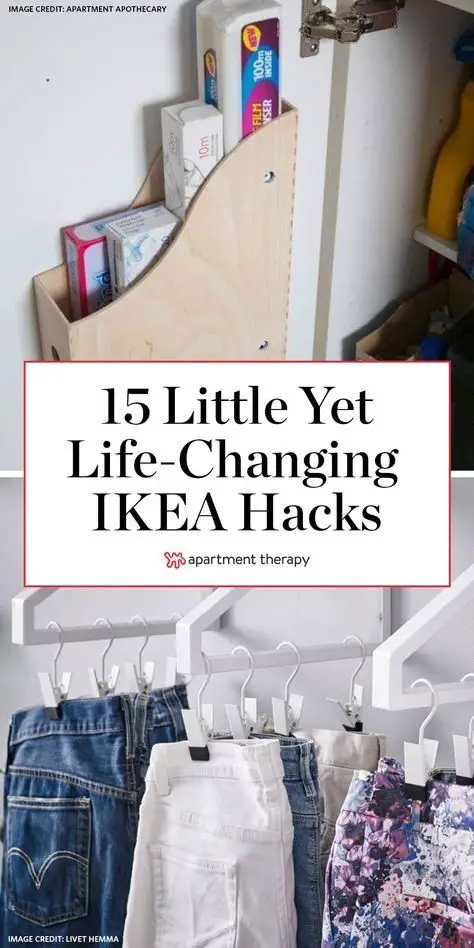 Little Life Savers: Clever IKEA Hacks for Small Spaces