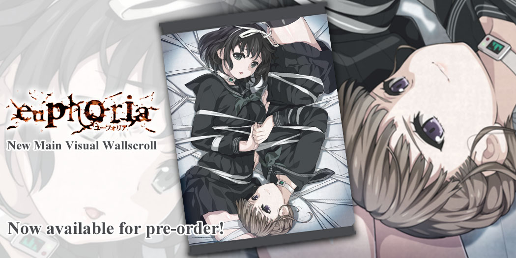 New Euphoria Illustration Wallscroll Now Available for Pre-order!