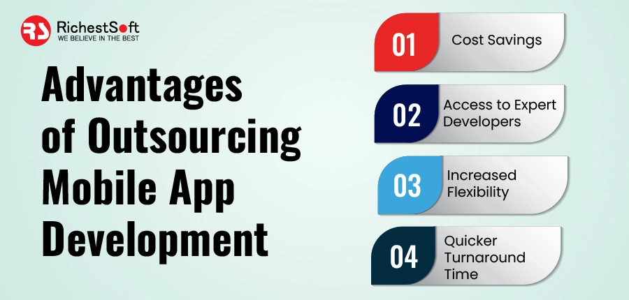 Advantages of outsourcing mobile app development