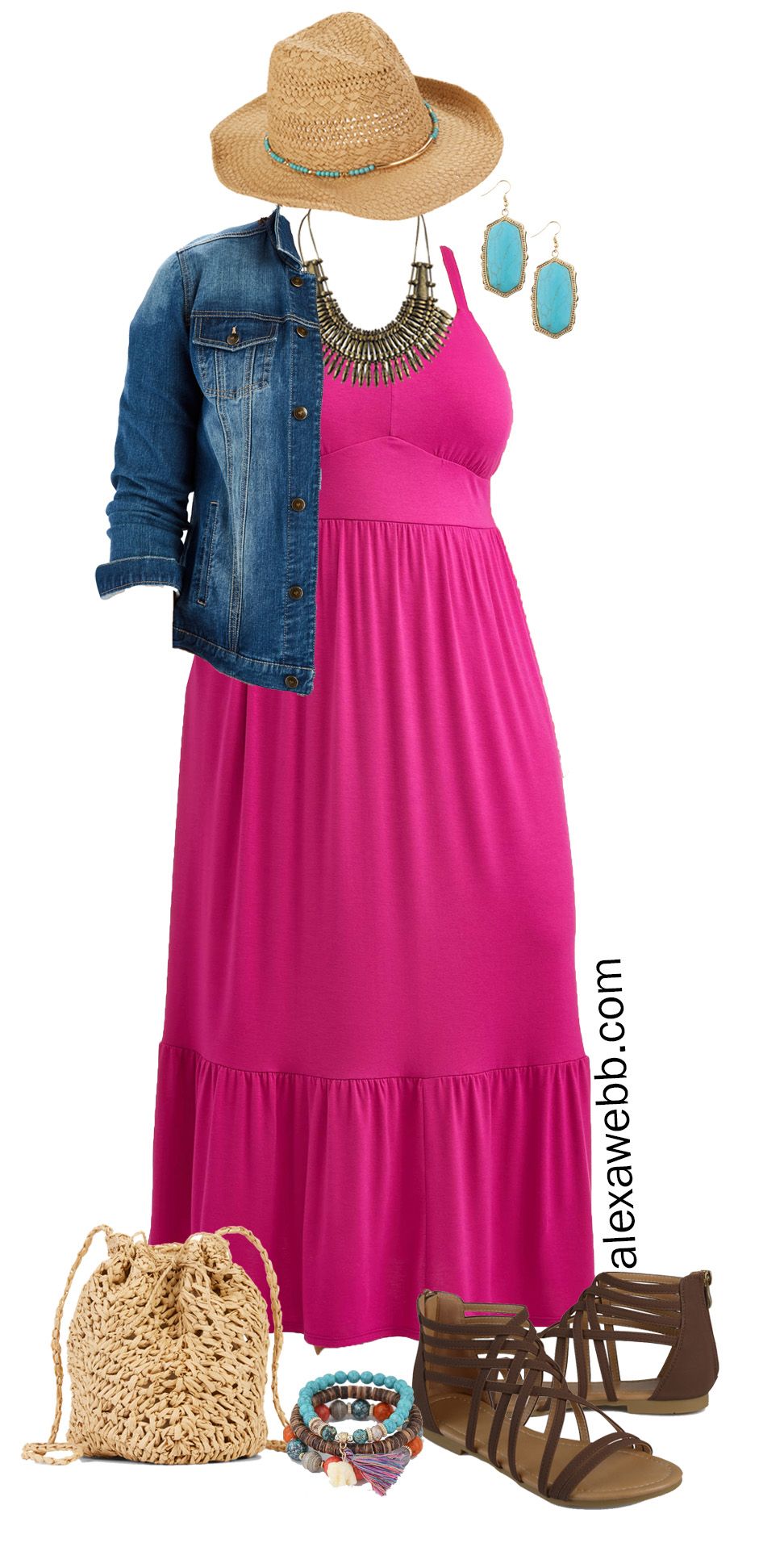 Plus Size Casual Summer Dress