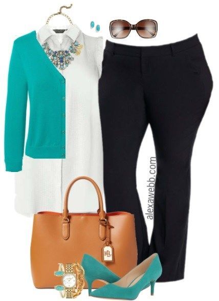 Plus Size Summer Work Outfit