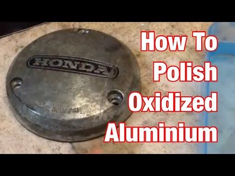 Polish Dirty Aluminum Motorcycle Parts the Old Fashioned Way: Part 42