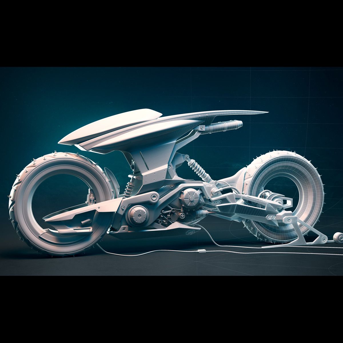 Sci-Fi Motorcycle, Stefan V