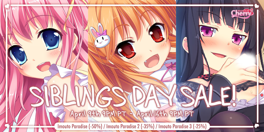 Siblings Day Sale! – MangaGamer Staff Blog