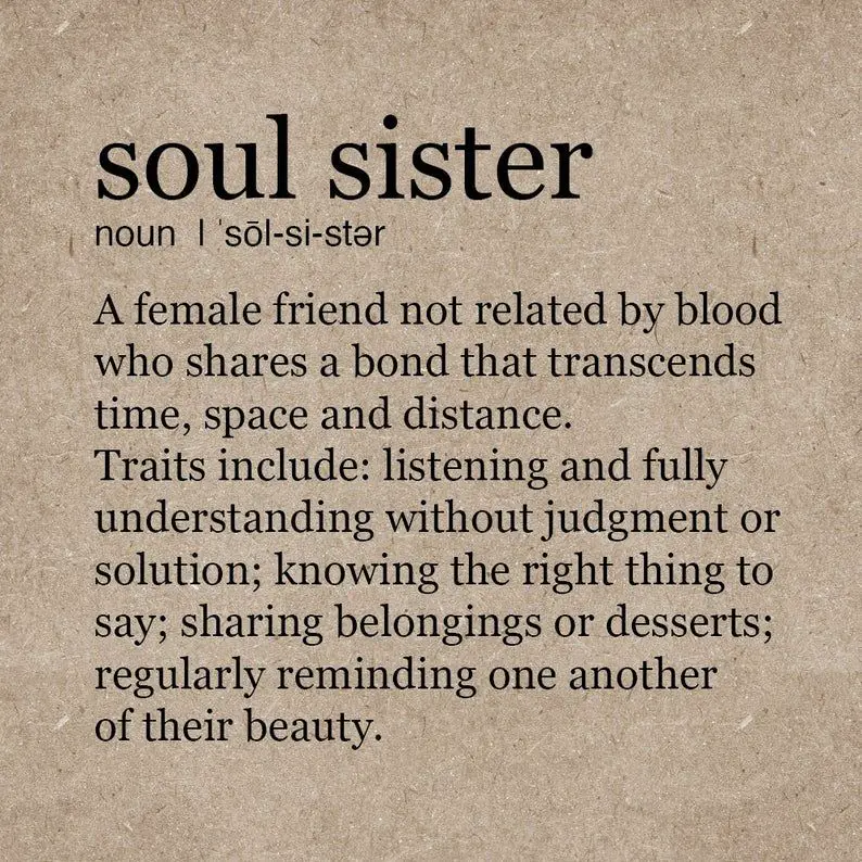 Soul Sister card