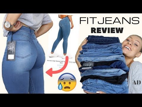 TESTING THE BEST FITTING & MOST FLATTERING JEANS?!? ARE THEY WORTH IT? | FITJEANS HAUL & REVIEW