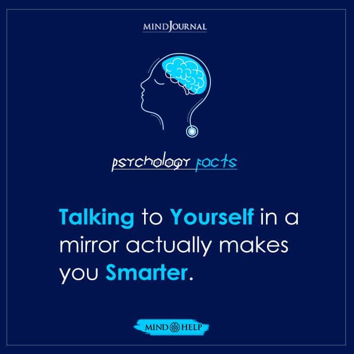 Talking To Yourself In A Mirror Actually Makes You Smarter