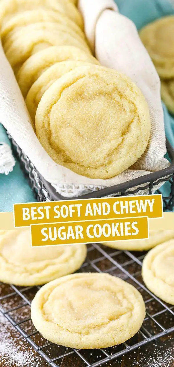 The BEST Soft and Chewy Sugar Cookie Recipe