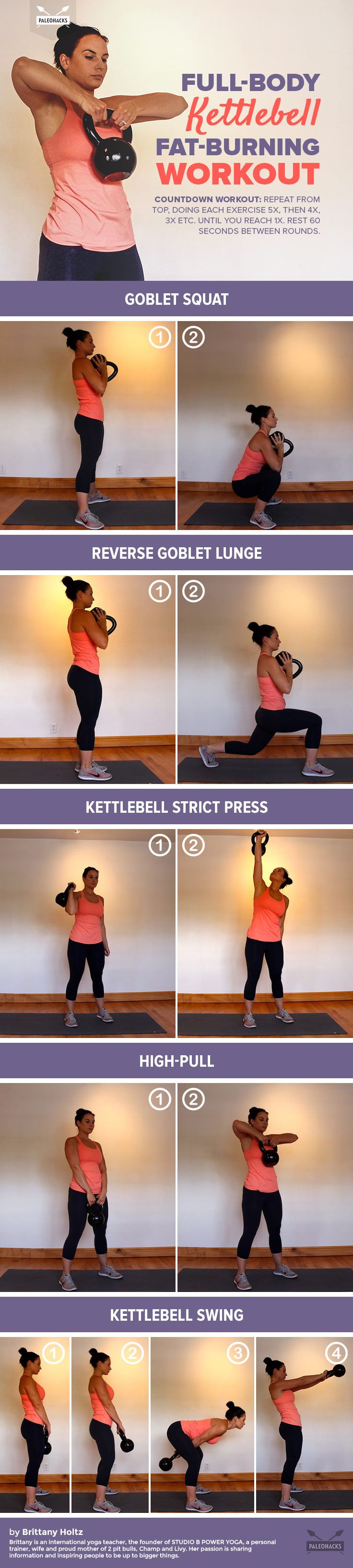 The Best Fat-Burning Kettlebell Workout