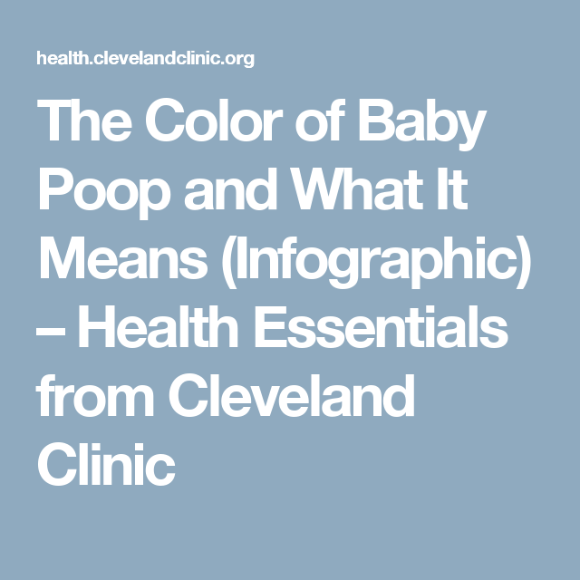The Color of Baby Poop and What It Means